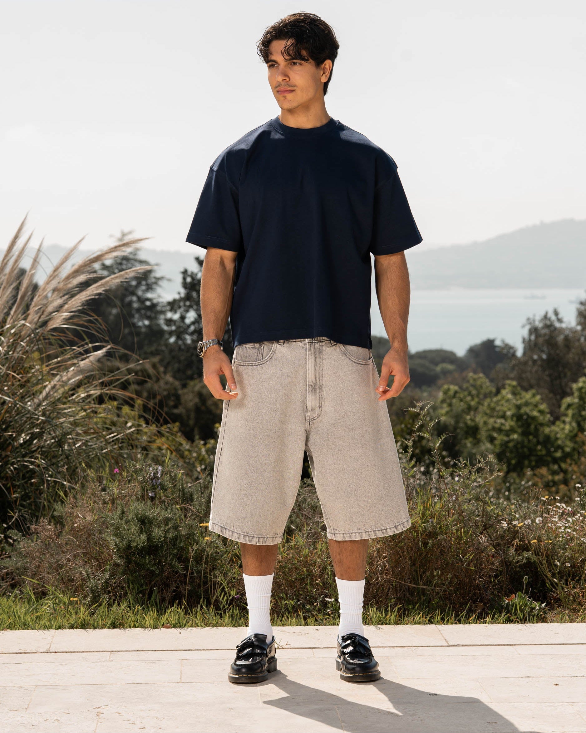 Jorts Light Grey